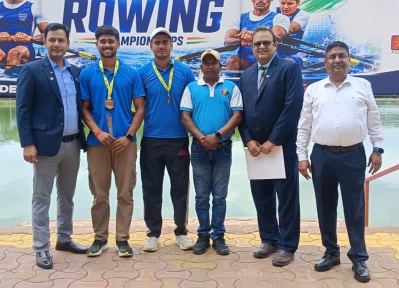 The first Para National Rowing Championship was held in Pune.