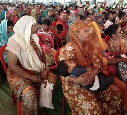 Enthusiasm among women; the differently-abled did not lag behind either
