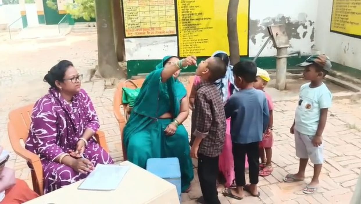 36,000 children received the anti-polio dose.