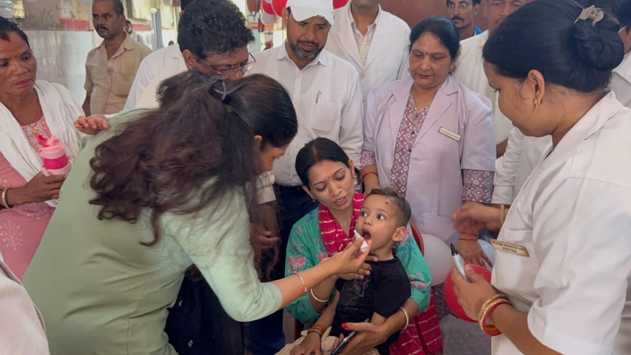 DM launches Pulse Polio campaign.