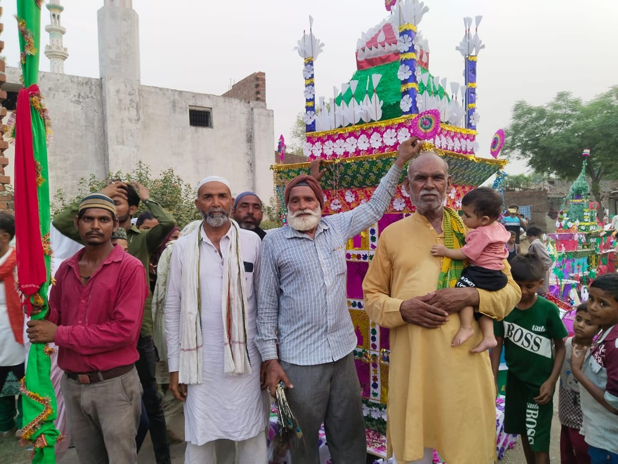 Imam Hussain's martyrdom was commemorated.