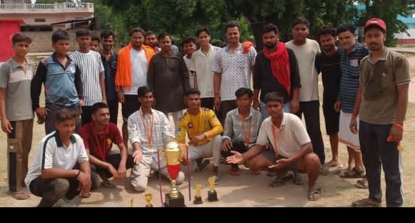 Adra clinched the shield by defeating Ghodhara by 4 runs.