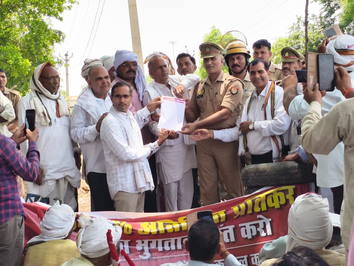 Farmers raise a spirited call for compensation