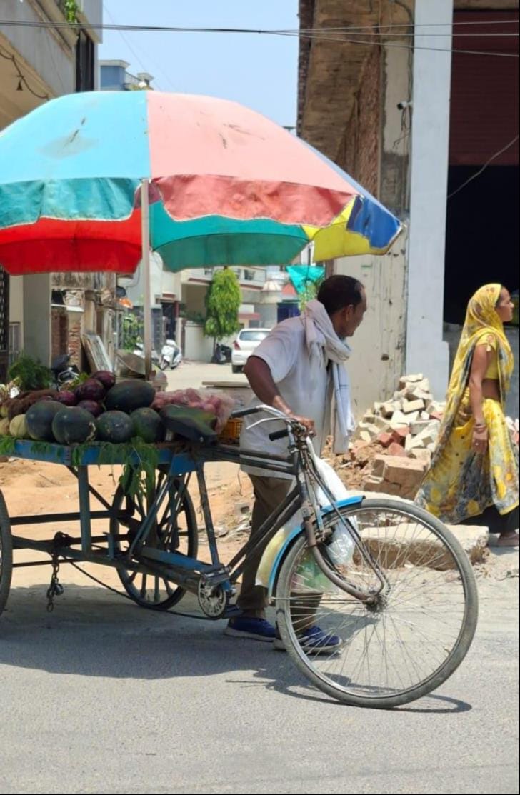 Scorching heat; heatwave and humidity take their toll