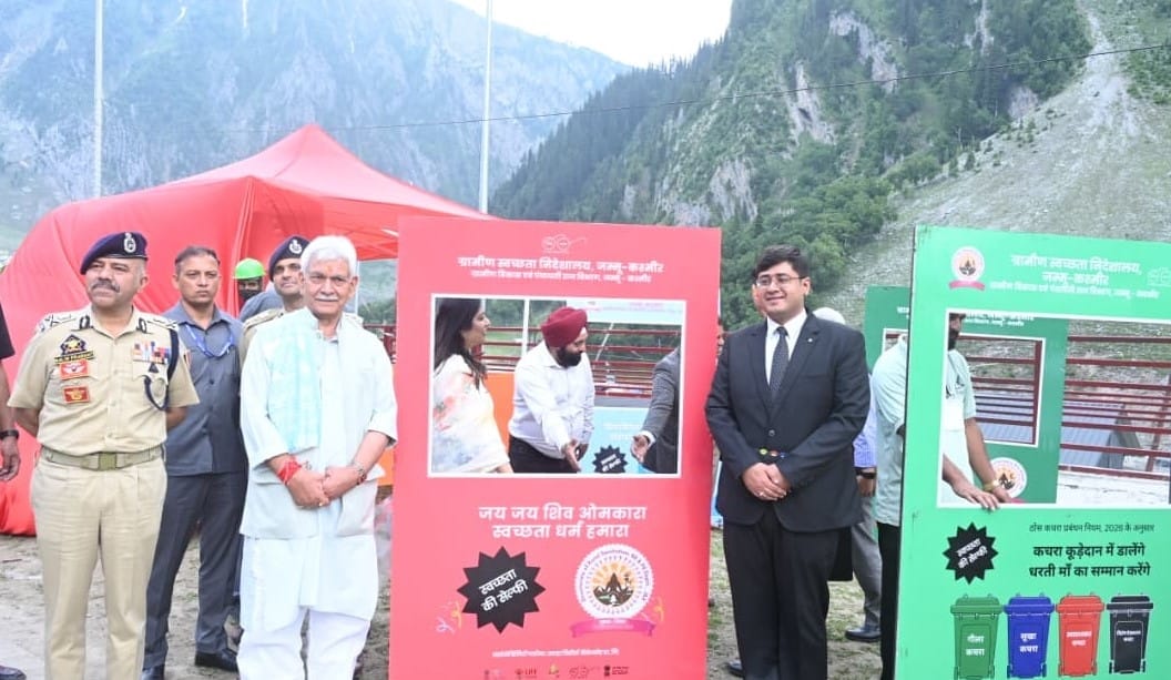 Srinagar, Cleaness Drive,LG Manoj Sinha, Baaltal