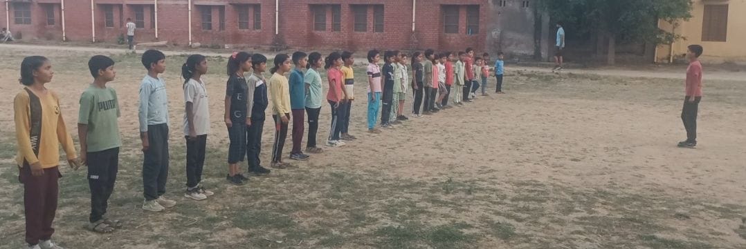 Lack of stadium in Ponkari Khedi affects players' practice