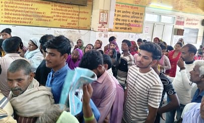 District hospital faces power outage; patients left distressed.