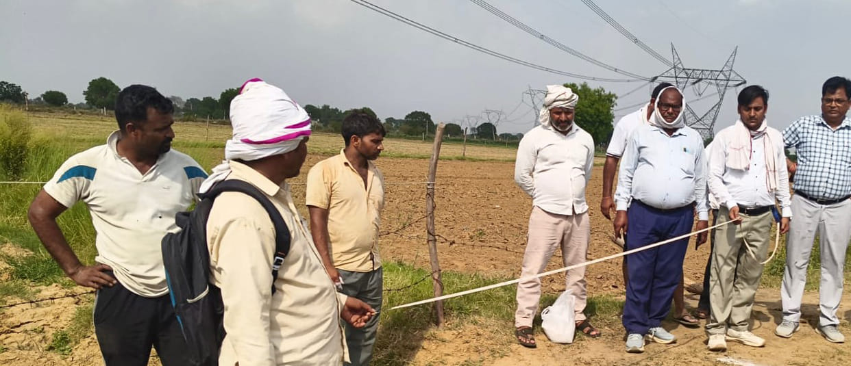 After 70 years, the blocked tube well drain is free from encroachment, farmers are happy.