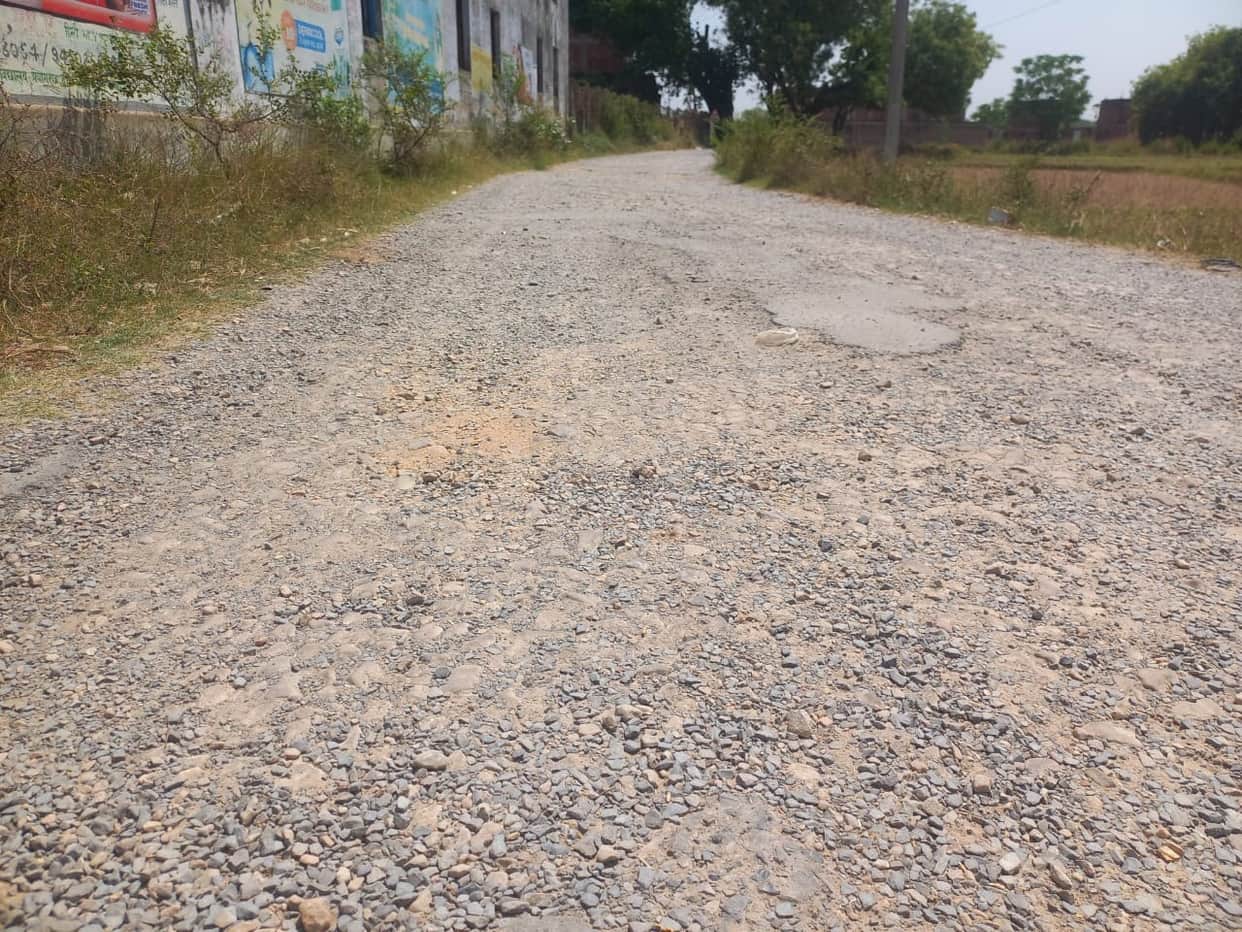 Brahmashram-Ahopur road in dilapidated condition; demand raised for repairs