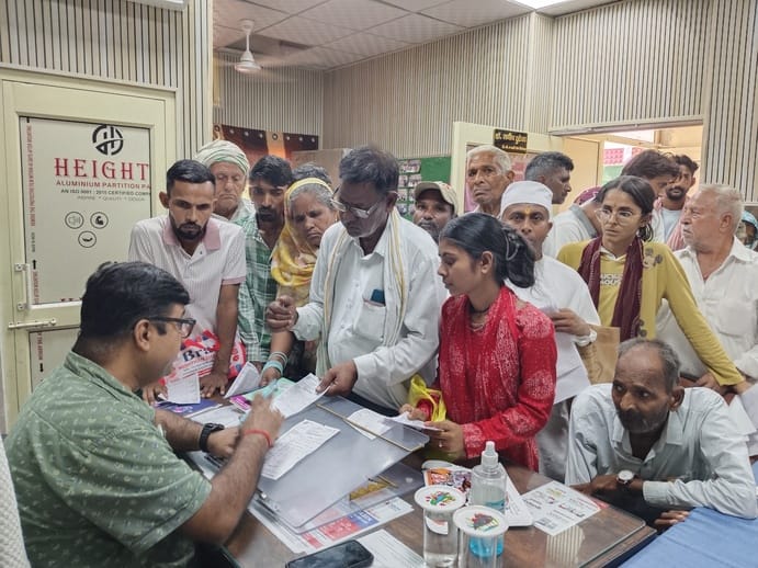 doctor posts in the district are vacant; 16 PHCs are managed by a single doctor, while three have none at all