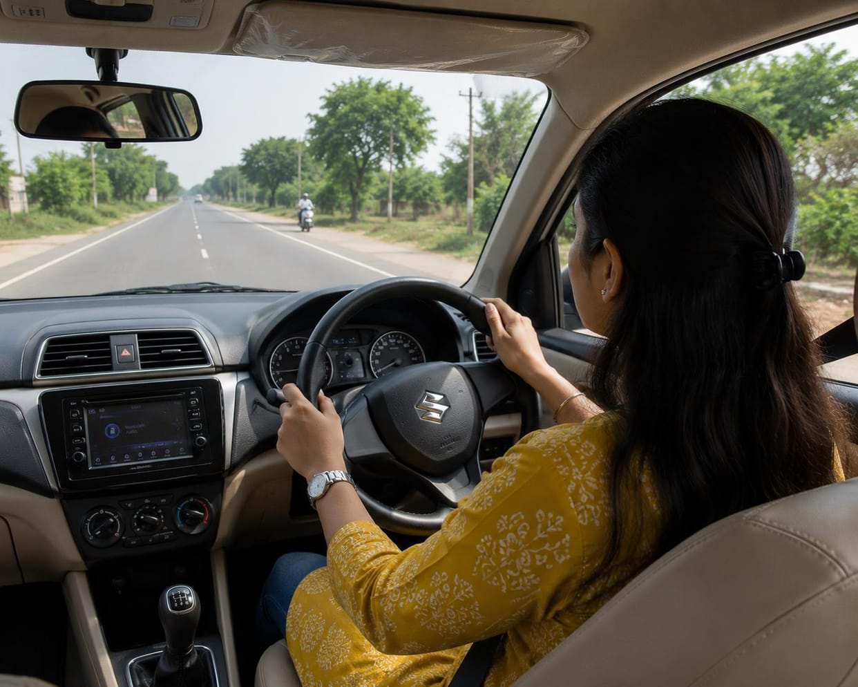 Women managing households lag behind in taking the wheel.