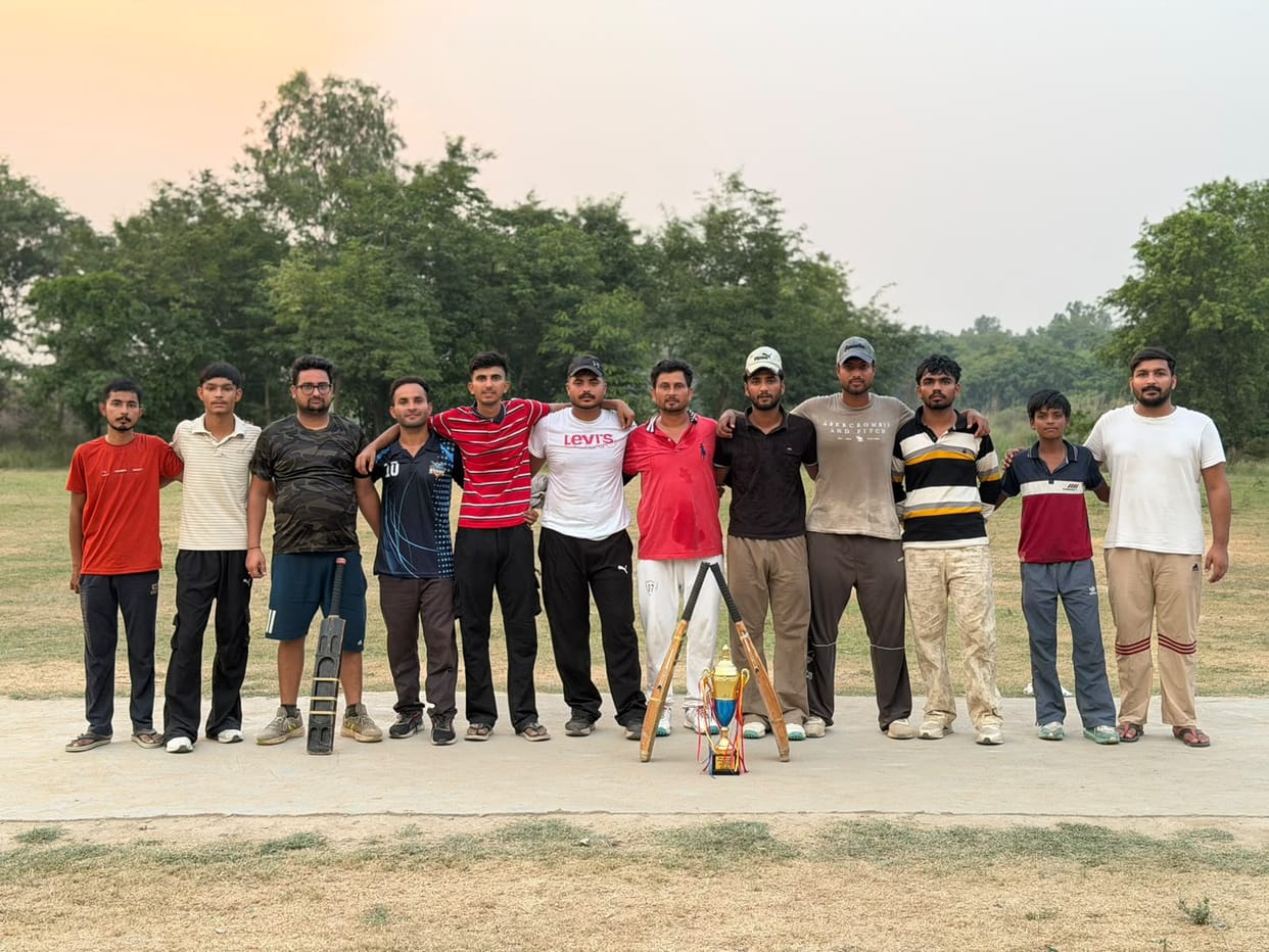 Chhachhrauli team becomes cricket tournament champion for the third time