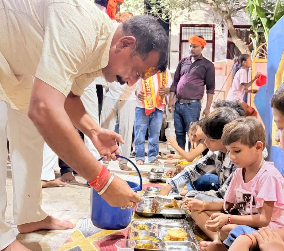 Celebrated 39th foundation day of Maharishi Valmiki Temple