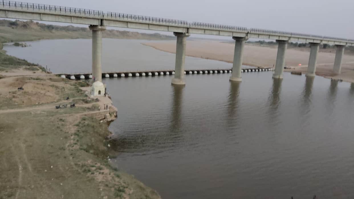 Chambal River water level rises flood threat
