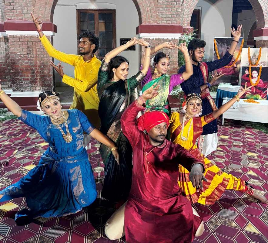 Child artists shine at classical dance workshop.