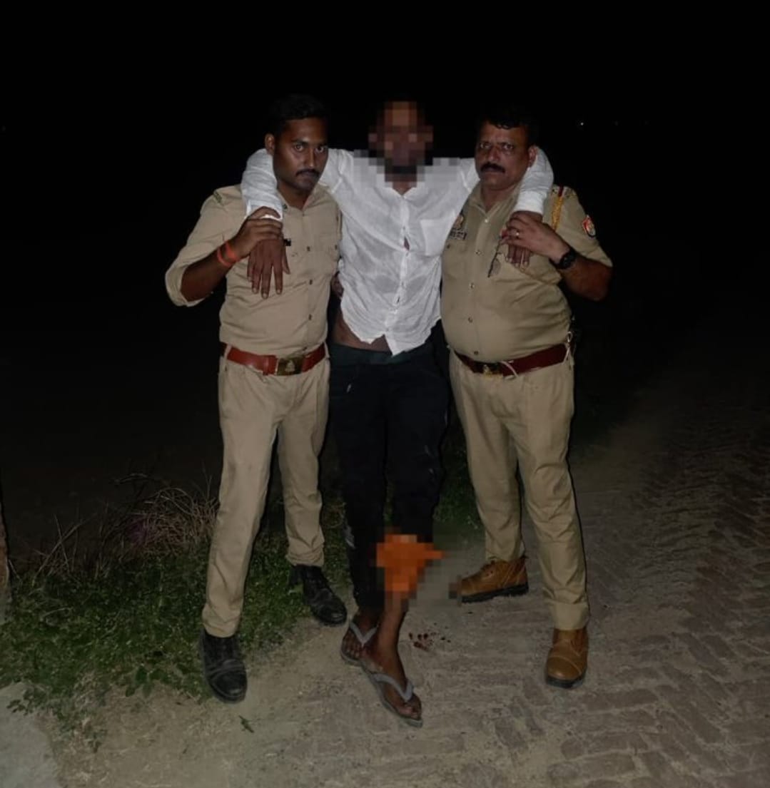 Cattle smuggler injured in encounter; stolen bike recovered.