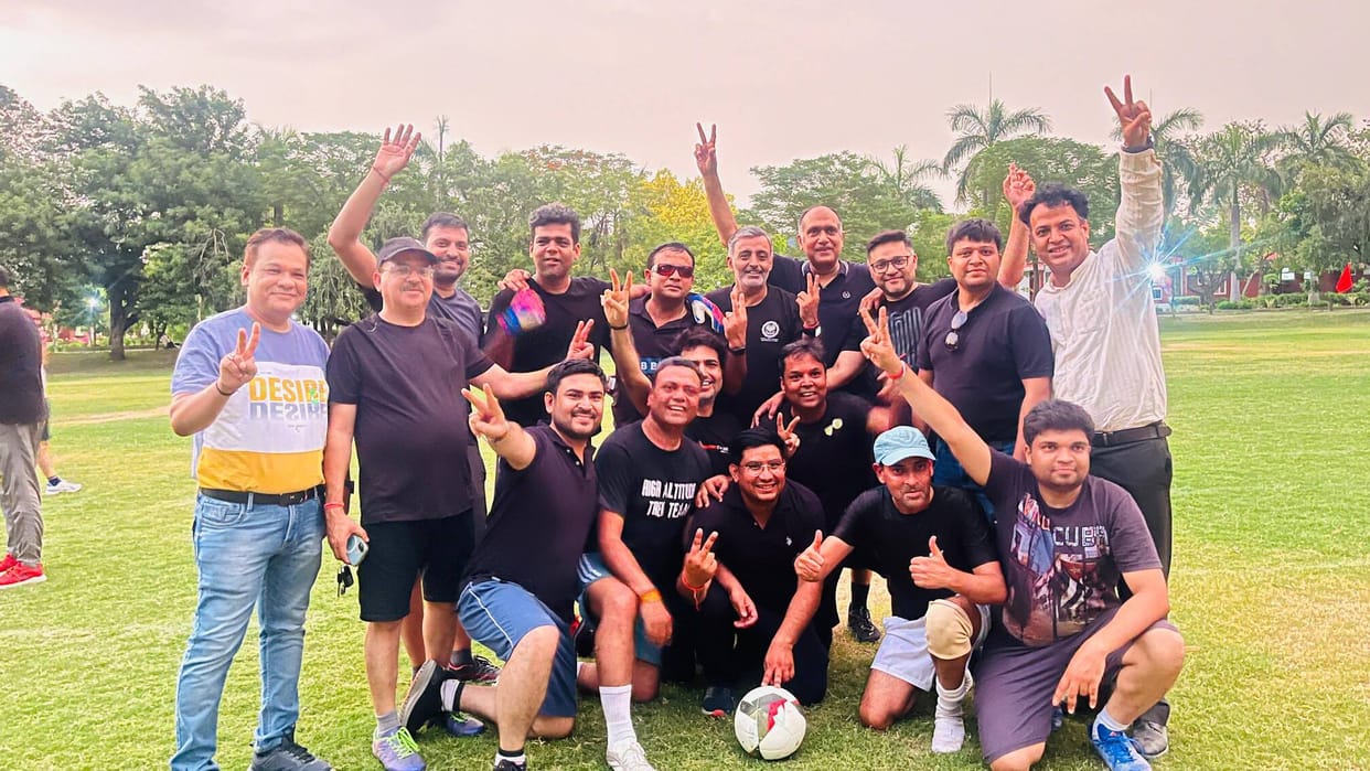 Showed mettle on the field; CA's Senior XI wins football title.
