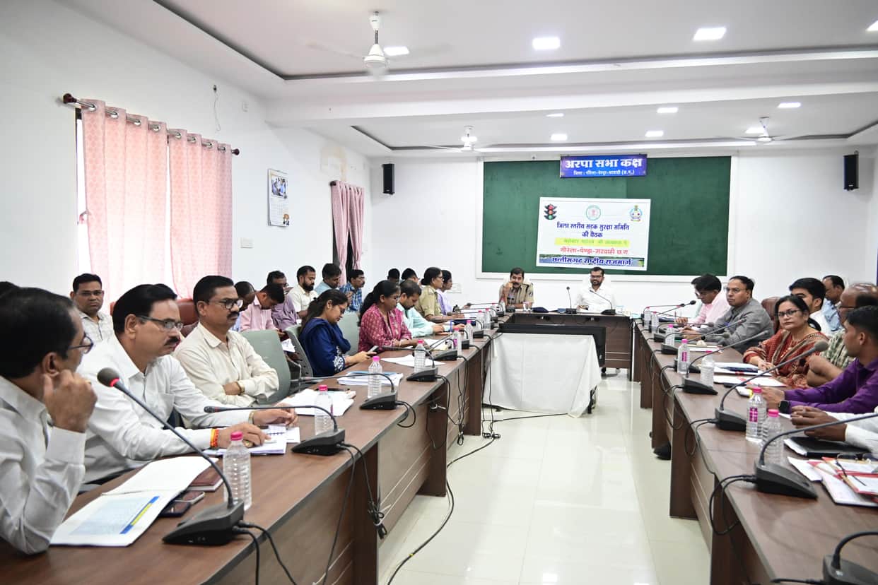 Administration Concerned Over Road Accidents in Gaurela-Pendra-Marwahi