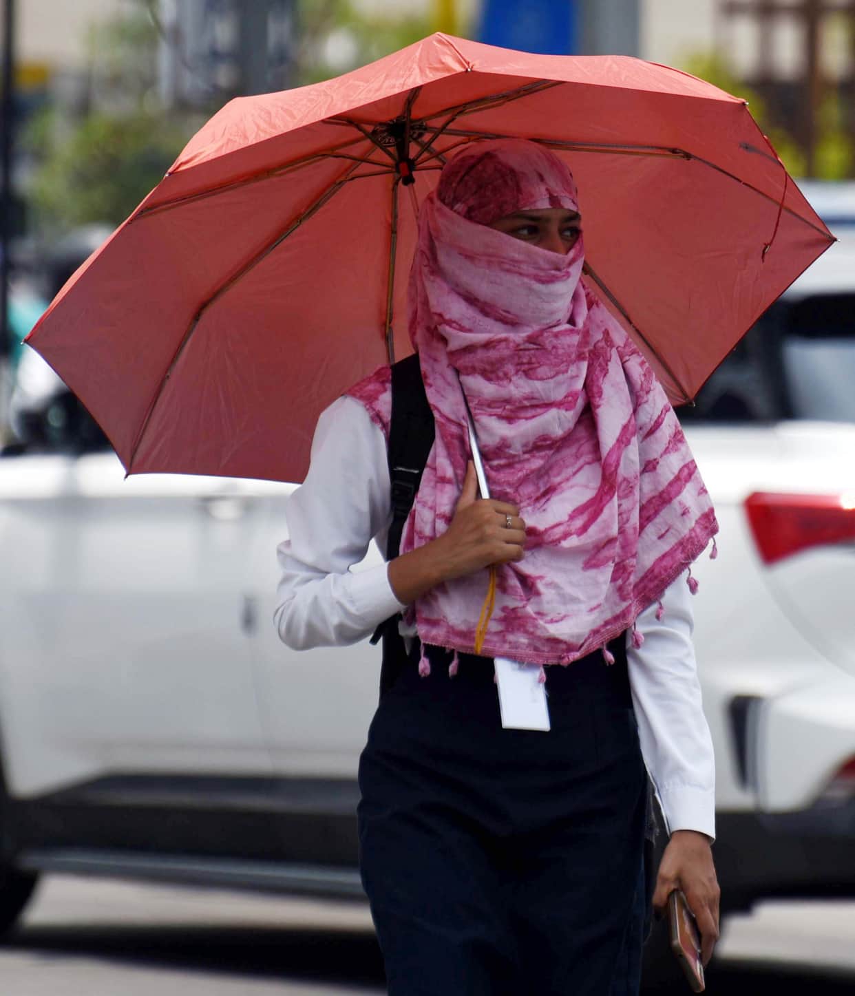 Sunlight is milder, but the oppressive humidity persists