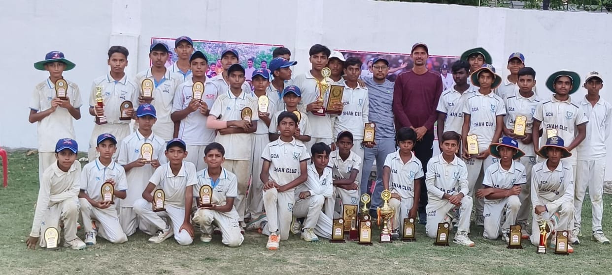 Shah Club Red won thanks to Aman's lethal bowling and Aryan's batting.
