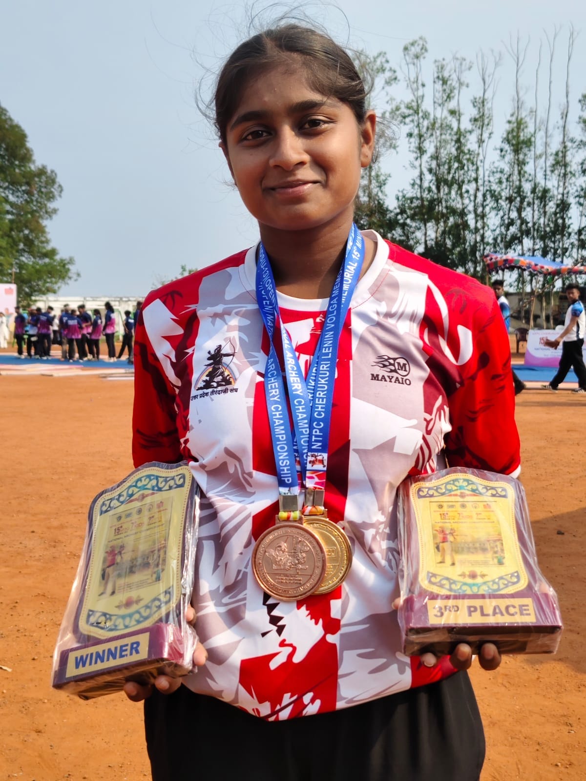 Shadipur archer Nishtha selected in Indian team