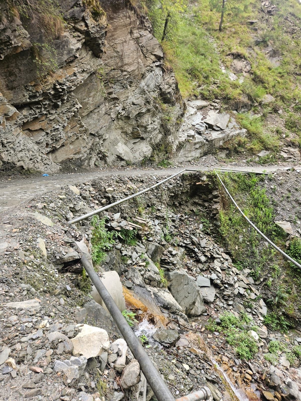Danger from the drain near Taklech