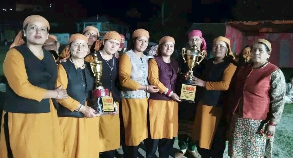 Green Valley Yuvak Mandal Dophda Tug of War Competition in Rampur