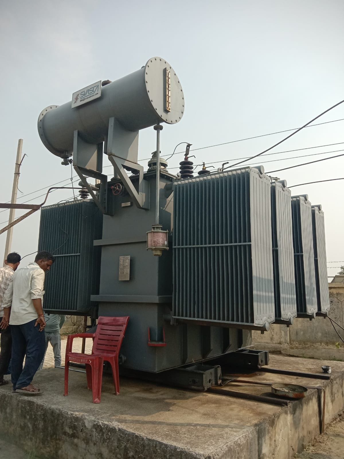 Oil theft from transformer; 70,000 consumers across 25 villages affected.