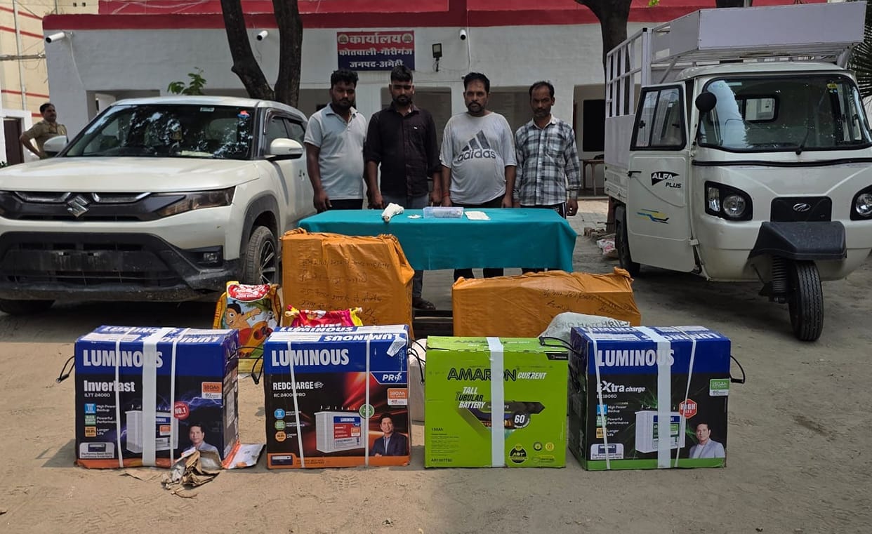 Inter-district gang of thieves busted