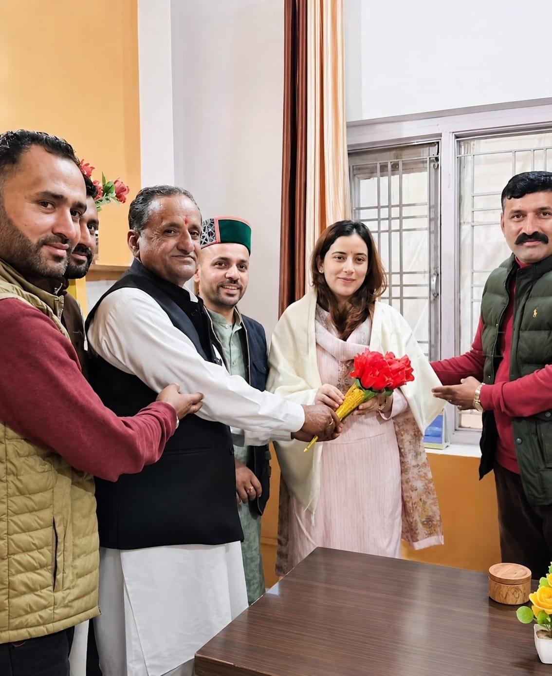 bhavna sharma join as naiv tehcildhaar haripurdhaar