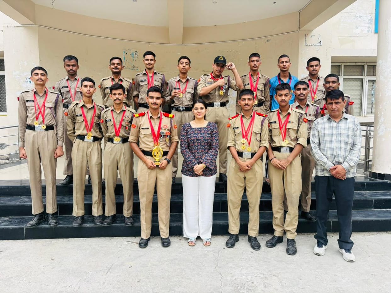 KU's NCC cadets shine by winning 47 medals.