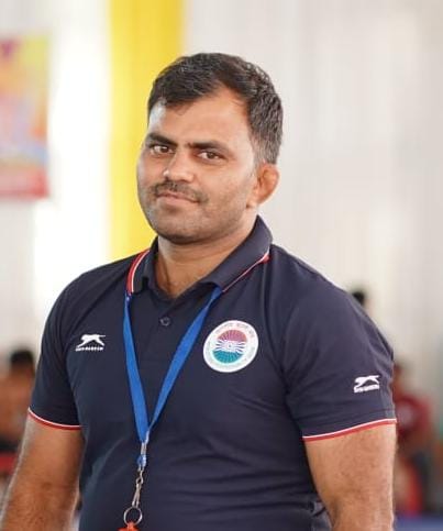 Ram Ashish became a referee at the national wrestling competition.