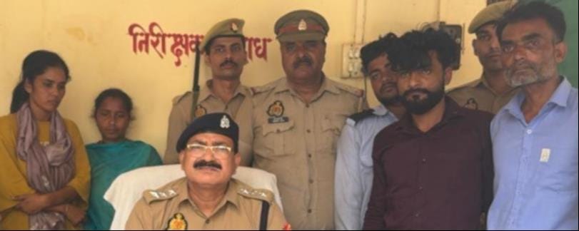 Robber brides' fled after calling the police following the wedding; five accused, including an SP leader, arrested.