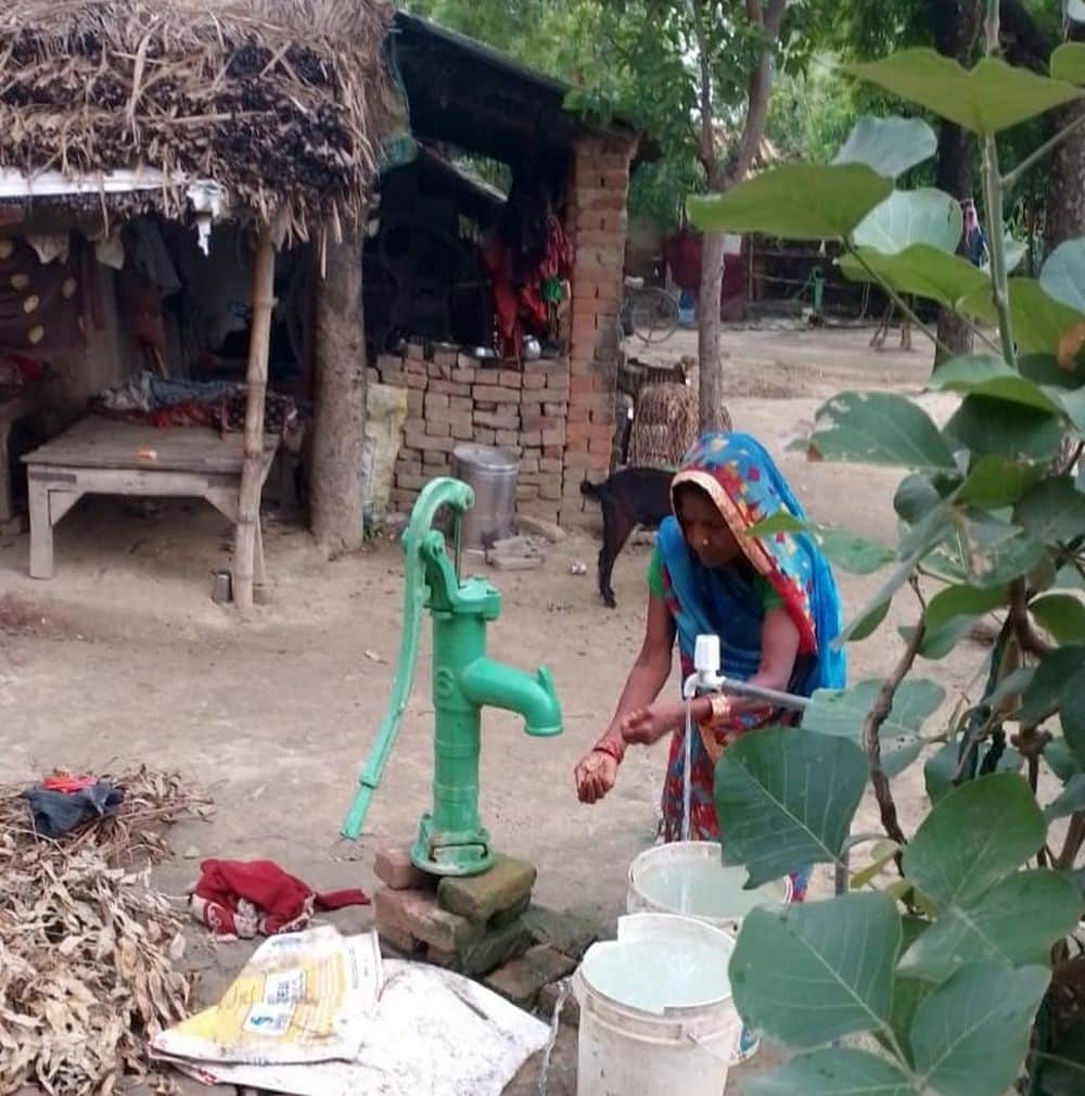 Tap water supply started for 505 families of Dasupur