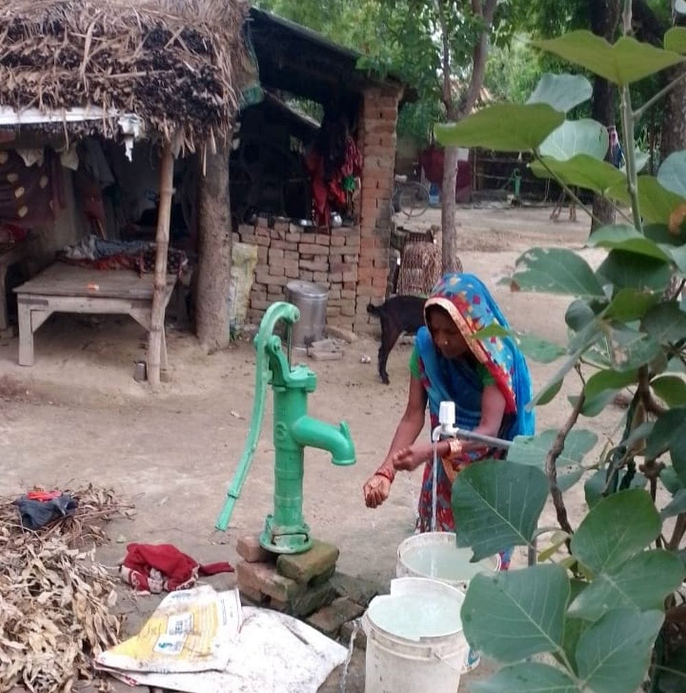 Tap water supply started for 505 families of Dasupur