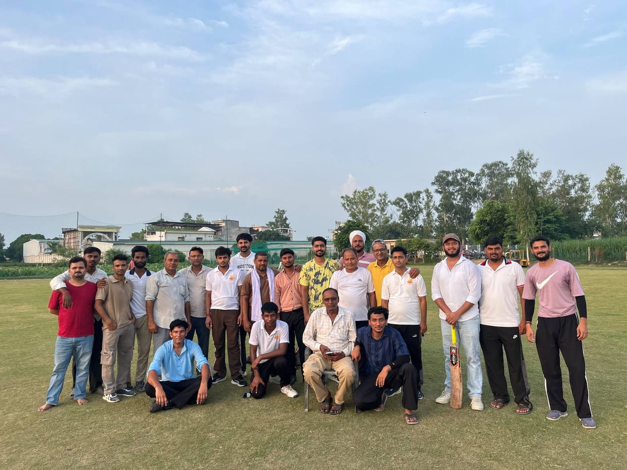 The Khaspur and Kharkhoda teams registered impressive victories