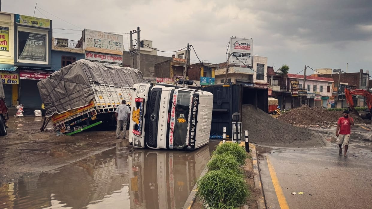The rains came... and the system was washed away