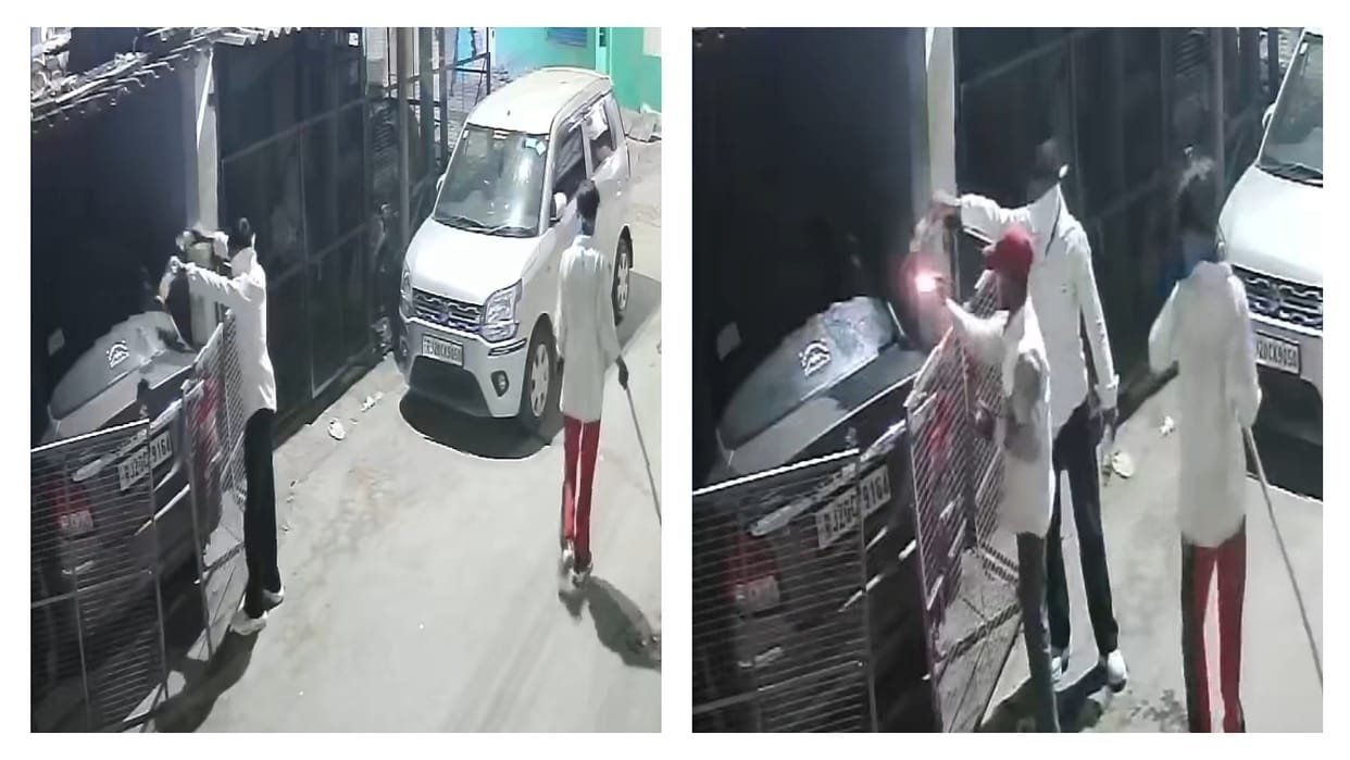Criminals lost their fear of the police and set vehicles parked outside their homes on fire.