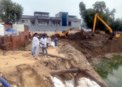 No waterlogging in the city during rains; widening work of 'Dungar Wala Johad' in the final stage