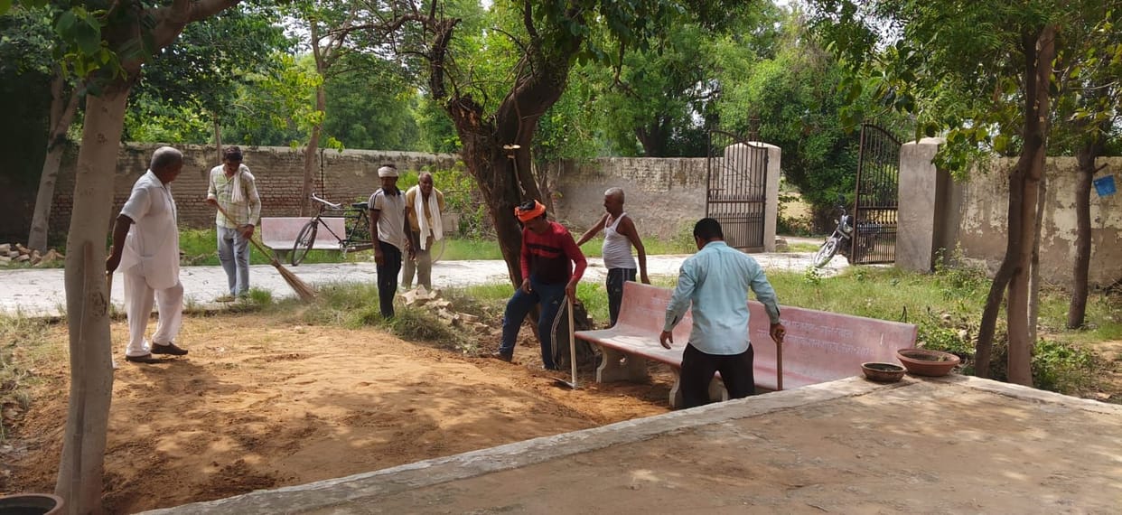 Gujravas shines with voluntary labour, gives a strong message of cleanliness