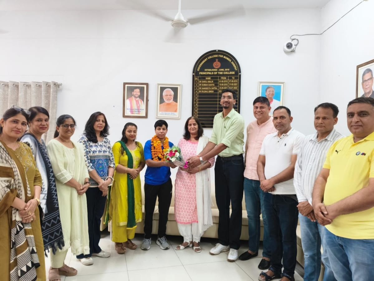 Sonipat News: एशियन गेम्स के कुराश मुकाबले में खेलेंगी संगीता ठाकुर