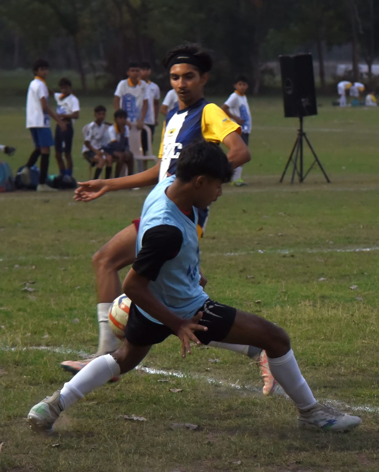 Preparations for the district football league are in the final stages.