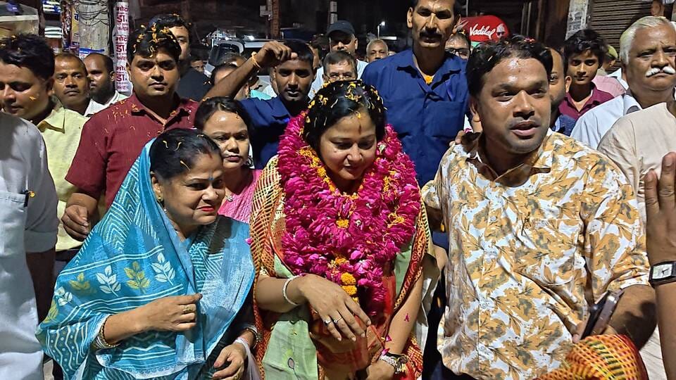 Welcomed the Social Welfare Minister of Bihar