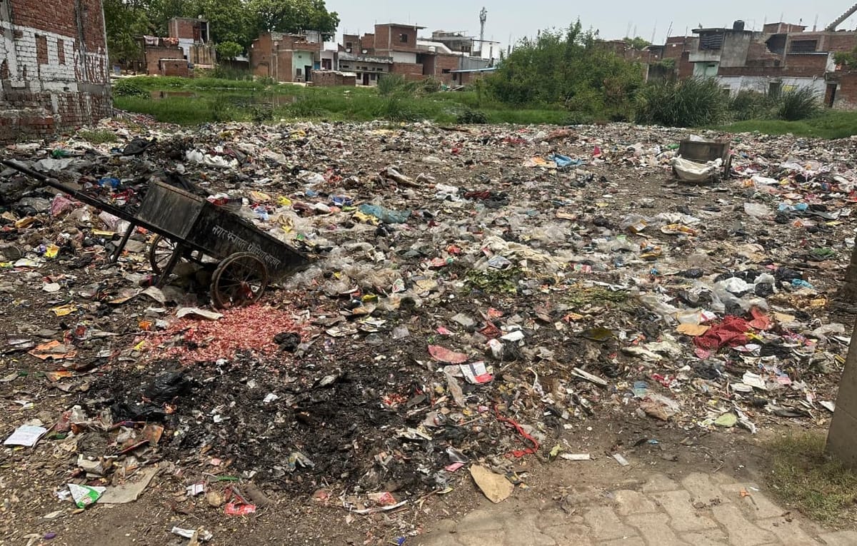 Bhadohi News: बारिश में बजबजाएंगे कचरे के ढेर संक्रामक बीमारियों को देंगे न्योता
