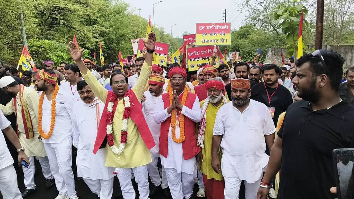 The issue of social justice was raised during the Sardar Patel Ekta Rath Nyay Yatra.