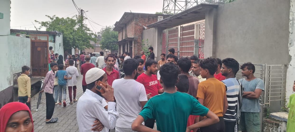 A young man died after being electrocuted, and four members of a family were injured