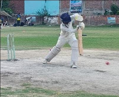 Sachin Cricket Academy defeated Vedant Cricket Club Mau by 5 wickets.
