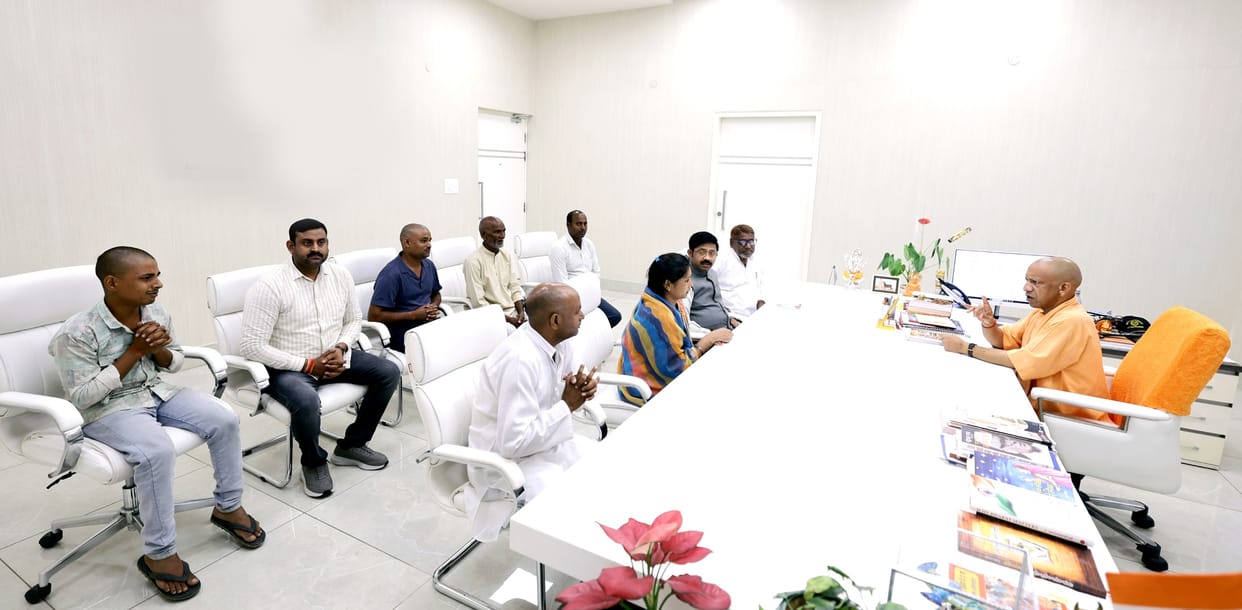 CM meets victims of triple murder, assures action.