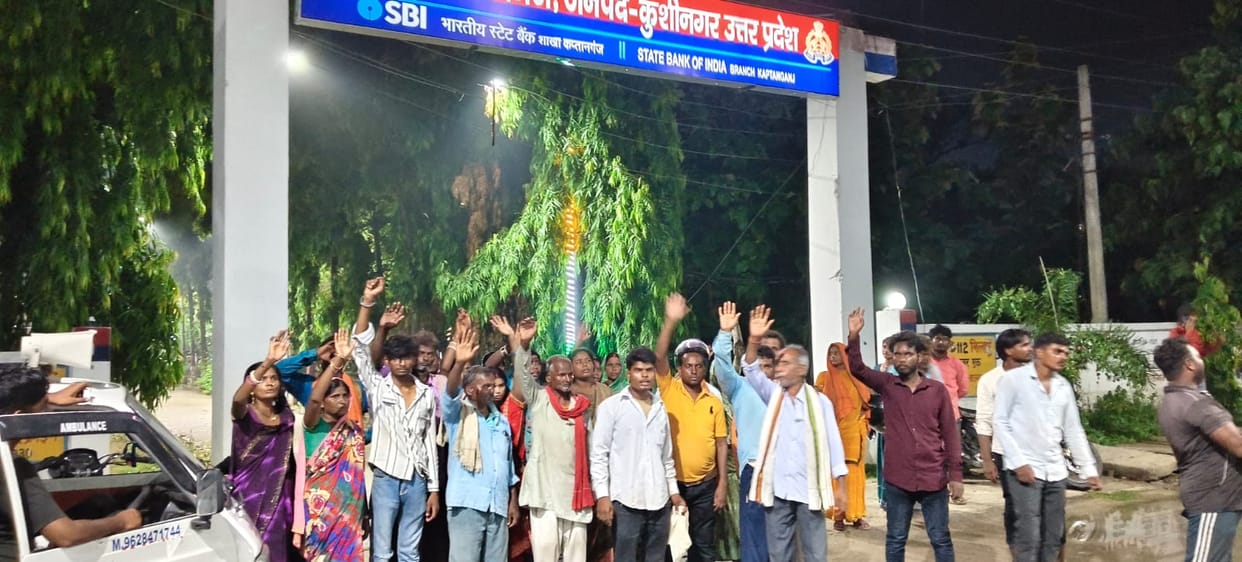 Uproar and protest following the death of a youth injured in a road accident.