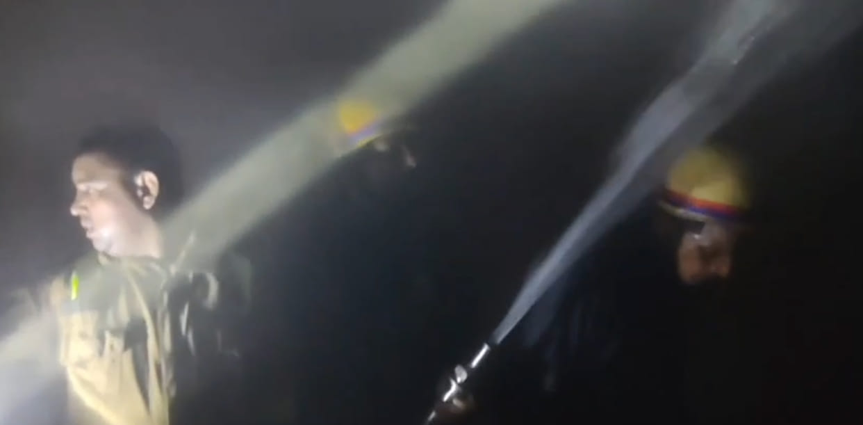 Fire breaks out at a house in Rajnagar; team reaches Rajnagar Extension